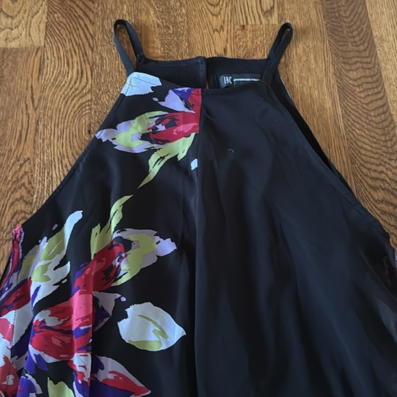 INC International Concepts Women’s Floral Halter Maxi Dress Size 12 - Picture 2 of 7